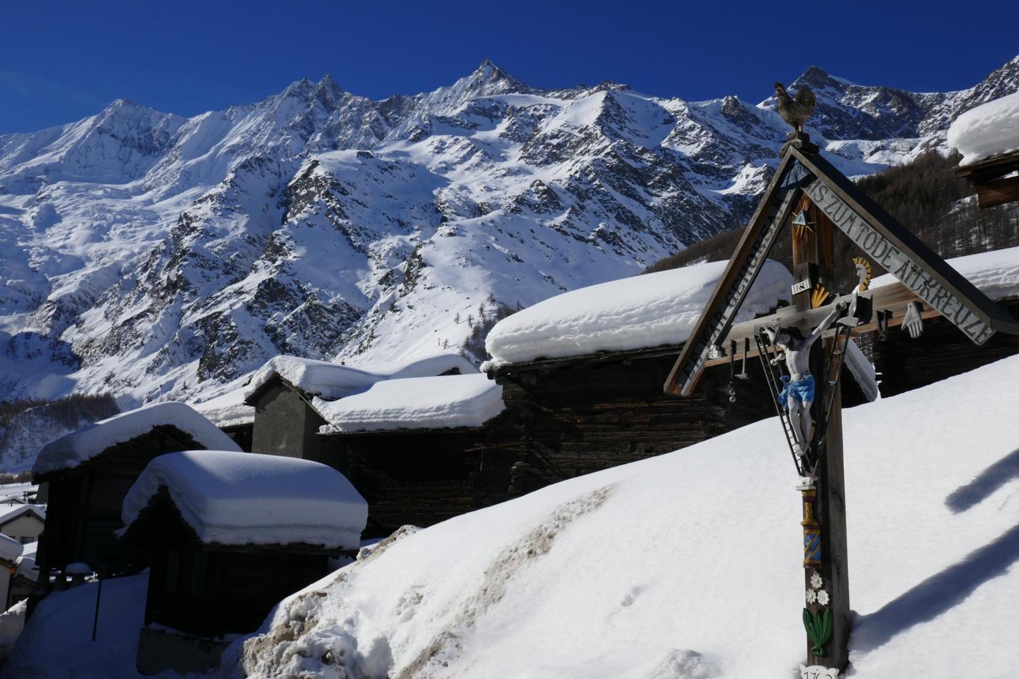 Châlet Birkhahn Saas Fee Extérieur photo
