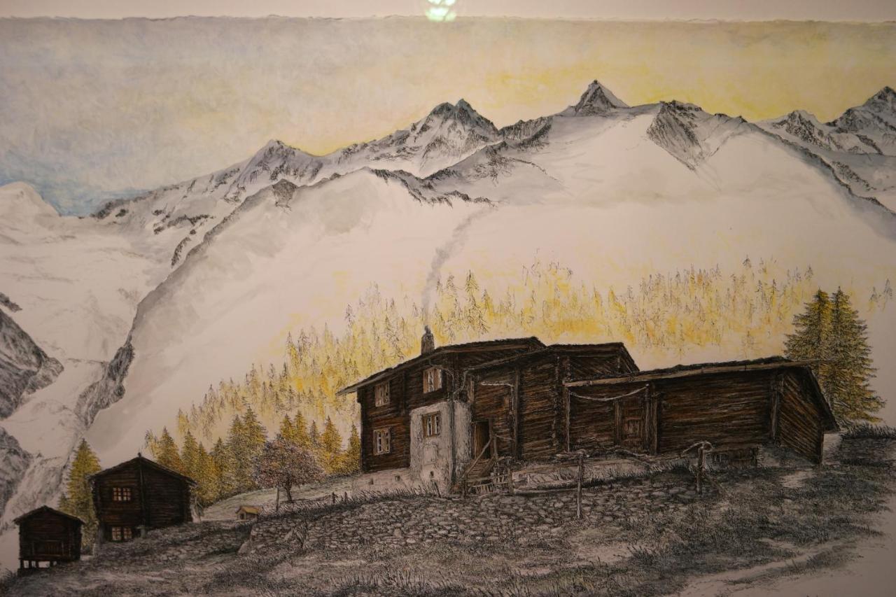 Châlet Birkhahn Saas Fee Extérieur photo